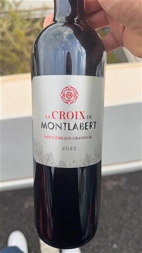 Bordeaux Saint-Émilion Grand Cru Grand Cru Montlabert La Croix de Montlabert 2022