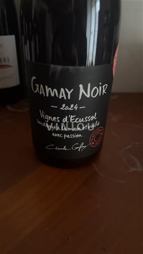 Beaujolais Claude Geoffray Vignes d'Ecussol 2024