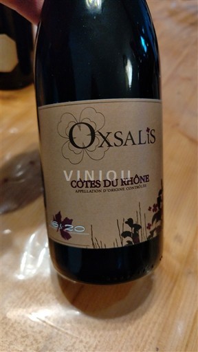 Valle del Rodano Côtes-du-Rhône Oxalis 2015
