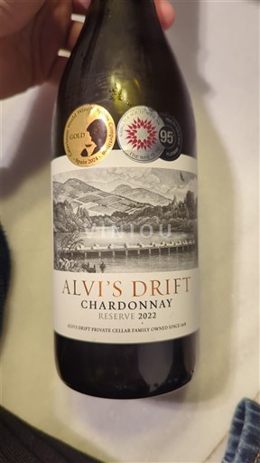 Údolí Breede Worcester Alvi's Drift Chardonnay Reserve 2022