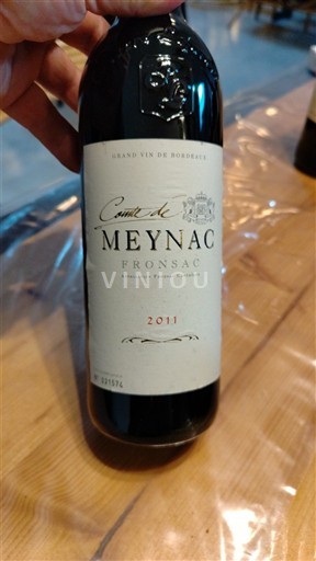 Bordeaux Fronsac Comte de Meynac 2011