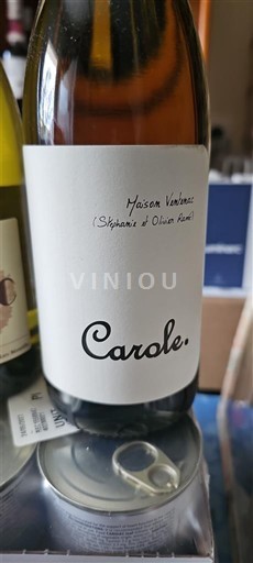 Rượu vang Blanc sec Carole Maison Ventenac 2024 Pháp Languedoc và Roussillon Vùng đất Oc IGP