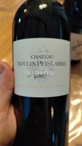Bordeaux Canon-Fronsac Château Moulin Pey-Labrie 2007