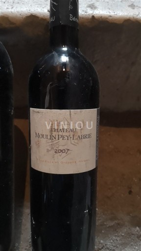 Bordeaux Canon-Fronsac Château Moulin Pey-Labrie 2007