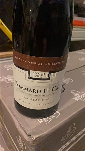 Burgundsko Nespecifikováno Premier Cru Thierry Violot-Guillemard La Platière 2017