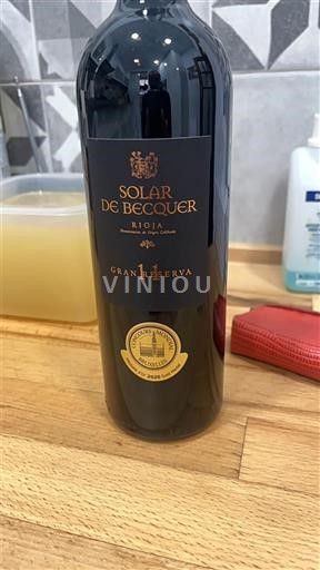 La Rioja Rioja Solar de Becquer Gran Reserva 2016