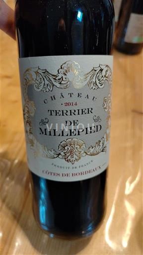 Bordeaux Côtes de Bordeaux Château Terrier de Millepied 2014