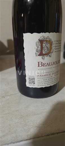 Beaujolais Fabrice Ducroux 2024