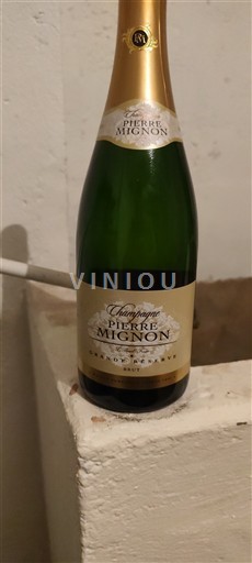 Champagne Pierre Mignon Brut Grand Réserve Niet-geïntegreerd