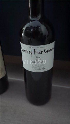 Burdeos Bordeaux Château Haut Cruzeau Mathilde 2012