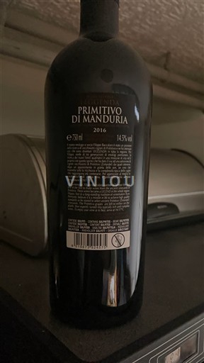 Puglia Primitivo di Manduria Rugenta 2016