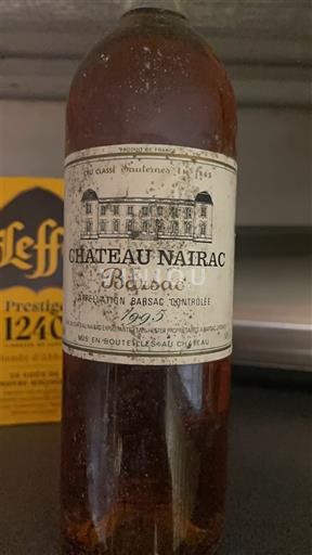 Bordeaux Barsac Grand Cru Château Nairac 1995