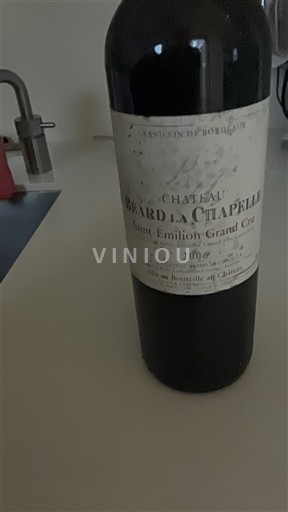 Bordeaux Saint-Émilion Grand Cru Château Bérard La Chapelle 2000