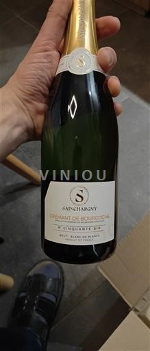 Burgundy Crémant de Bourgogne Sainchargny N° Cinquante-Six Non-Vintage