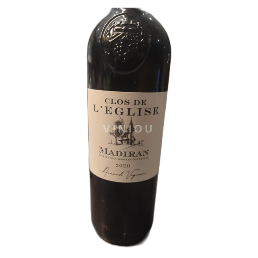 Lounais-Ranska Madiran Clos de l'Eglise 2020