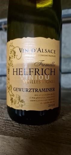 Alsacia Famille Helfrich Vieilles Vignes 2024