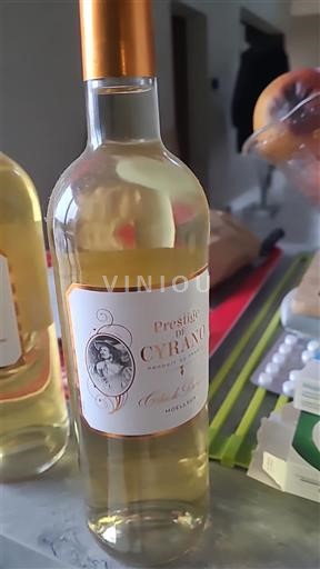 Wines Blanc moelleux Prestige de Cyrano 2020 France South West Monbazillac AOC