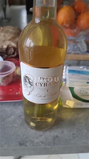 Wines Blanc moelleux Prestige de Cyrano 2019 France South West Côtes de Bergerac AOC