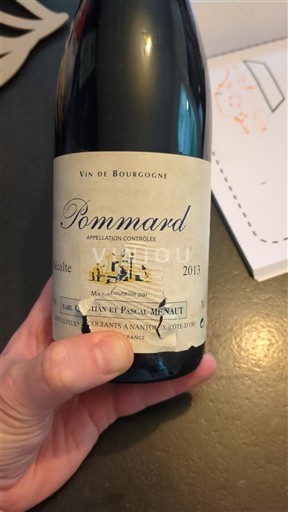 Borgoña Pommard Domaine Mis au Domaine par Sylvie et Pascal Meunault 2013