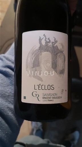 Vina Blanc sec L'Éclos Vincent Roussely Non millésimé Francija Dolina Loare Touraine AOC