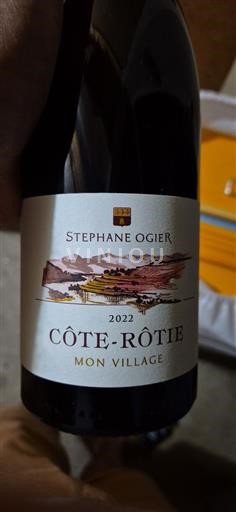 Rhône-dalen Côte-rôtie Stéphane Ogier Mon Village 2022