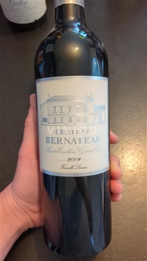 Bordeaux Saint-Émilion Grand Cru Grand Cru Château Bernateau 2009