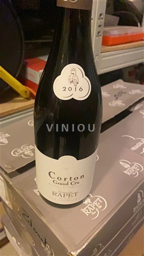 Vin Rouge sec Rapet 2016 France Bourgogne Corton AOC Grand Cru