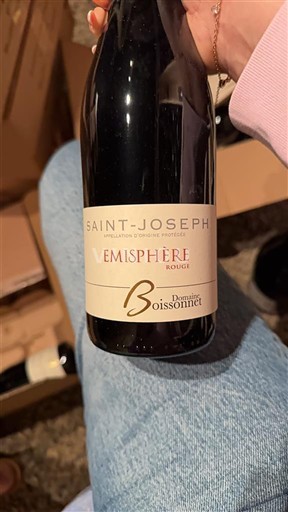 Vinhos Rouge sec Emisphère Domaine Boissonnet 2024 França Vale do Ródano Saint-Joseph AOC