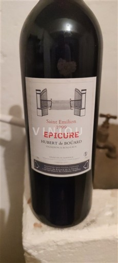 Bordeaux Saint-Émilion Hubert de Boüard Epicure 1999