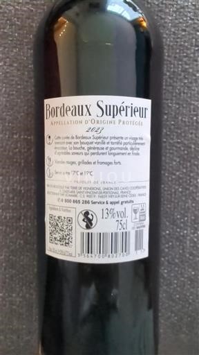 Bordeaux Bordeaux Supérieur Chatelet blanet Non-Vintage