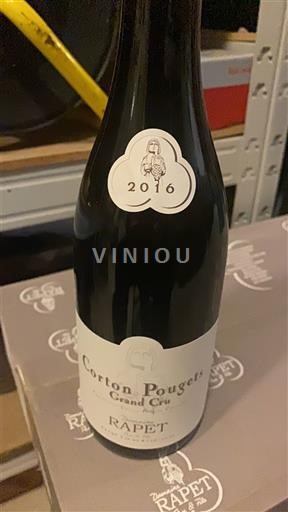 Wijnen Rouge sec Domaine Rapet Père & Fils 2016 Frankrijk Bourgondië Niet gespecificeerd AOC Grand Cru