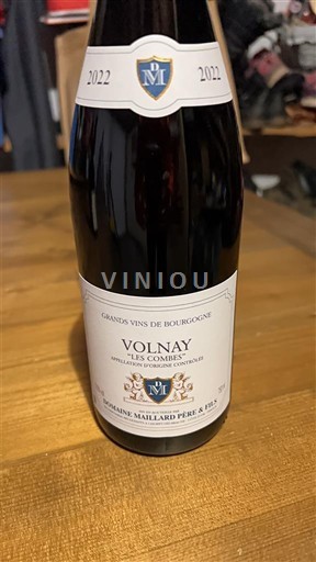 Bourgondië Volnay Domaine Maillard Père & Fils Les Combes 2022