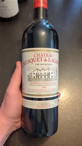 Bordeaux Château Crusquet de Lagarcie 2002