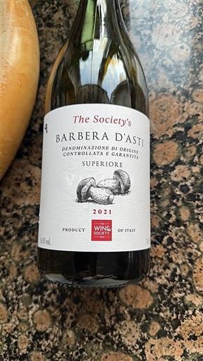 Vina Rouge sec The Society's 2021 Italija Piemont Barbera d'Asti DOC