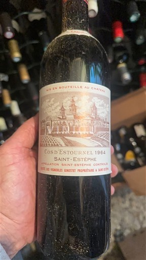 Burdeos Saint-Estèphe Grand Cru Cos d'Estournel 1964