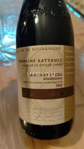 Burgundy Santenay Premier Cru Domaine Battault La Croix des Avaux 2009
