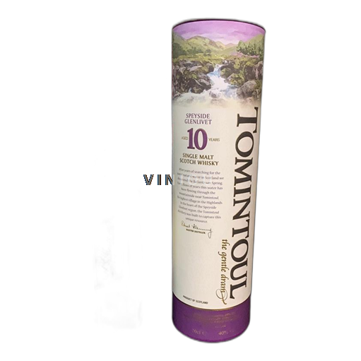Uísque Single Malt Whisky TOMINTOUL 10 A NS TOMINTOUL 10a Escócia Speyside