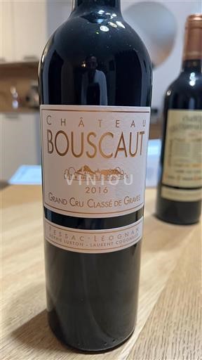 Bordeaux Pessac-Léognan Grand Cru Classé Château Bouscaut 2016