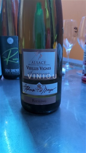 Vinhos Blanc sec Vieilles Vignes Herrenweg Alphonse Meyer 2022 França Alsácia Vin de France