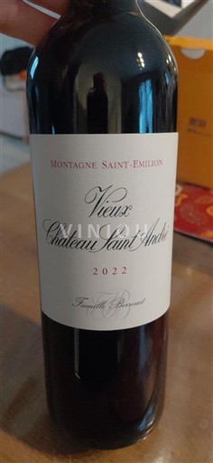 Bordeaux Montagne-Saint-Émilion Château Vieux Château Saint Andre 2022