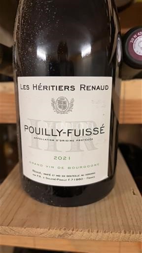 Burgundy Pouilly-Fuissé Les Héritiers Renaud 2021