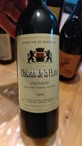 Burdeos Fronsac Château La Huste 1991