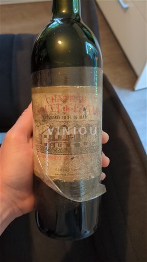 Bordeaux Côtes-de-blaye Château Crusquet de Lagarcie 1986