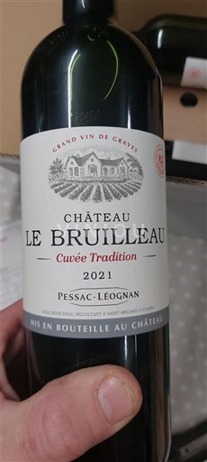 Bordeaux Pessac-Léognan Château Le Bruilleau Tradition 2021