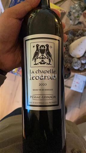 Bordeaux Pessac-Léognan La Chapelle de Léognan 2020