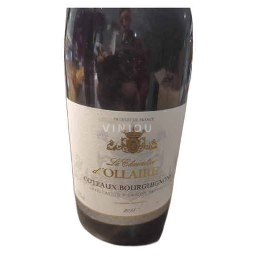 Burgundija Burgundska gricevja Le Chevalier d'Ollaire 2018