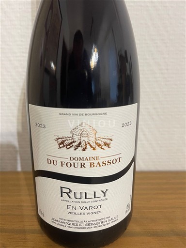Burgundsko Rully Domaine Four Bassot En Varot Vieilles Vignes 2023