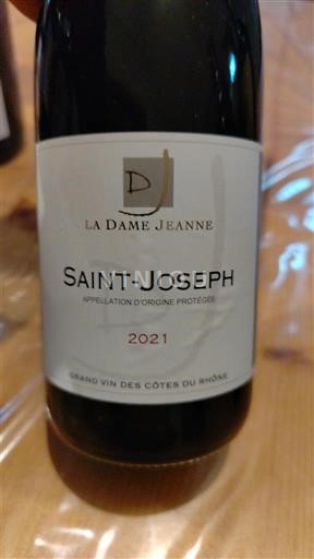 Rhône-dalen Saint-Joseph La Dame Jeanne 2021