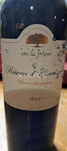 Vinos Rouge sec Réserve d'Excellence Domaine La Jasse 2013 Francia Languedoc y Rosellón País de Oc IGP