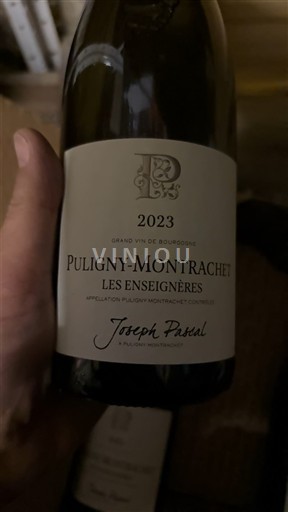 Burgundi Puligny-montrachet Joseph Pascal Les Enseignères 2023